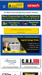 Mobile Screenshot of capitalgaragedoor.net